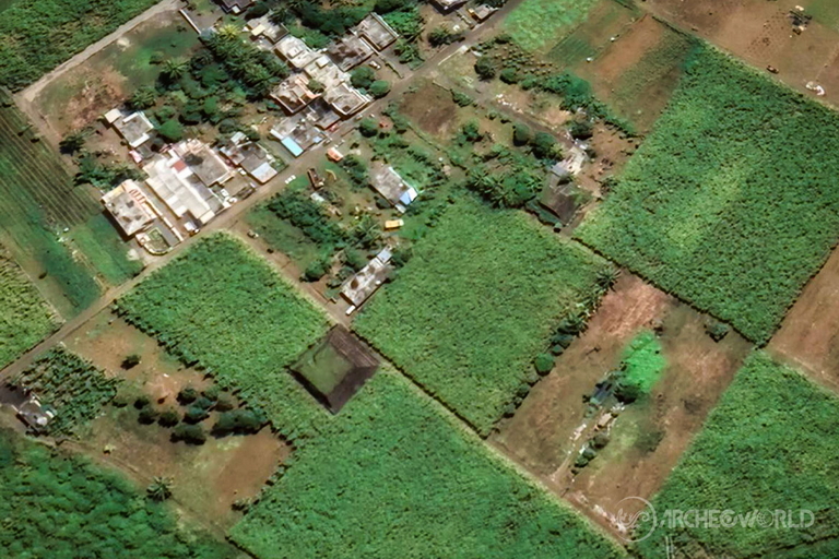 Mauritius - Localizzazione delle 7 piramidi