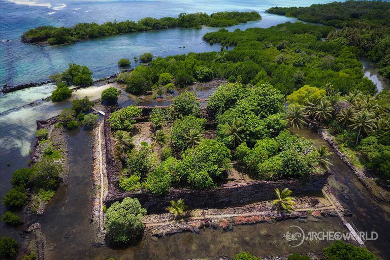 Le numerose isole artificiali costituenti Nan Madol