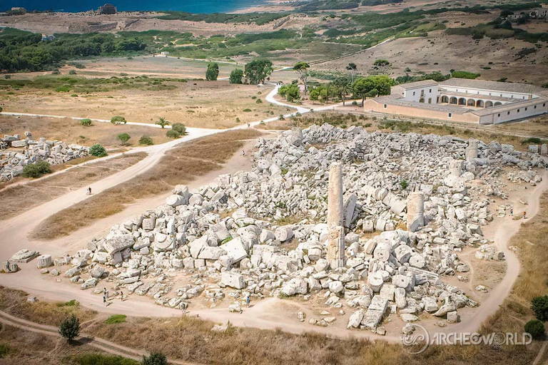 Veduta cantiere del Tempio G rimasto incompiuto